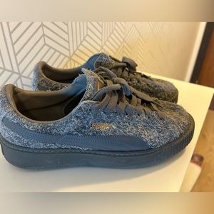 PUMA Suede Platform Elemental Womens Trainers